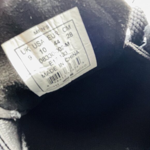 Supra Shoes Mens 10 Black & White Suede Leather MMVI Kensington Skate Sneakers - Picture 10 of 13